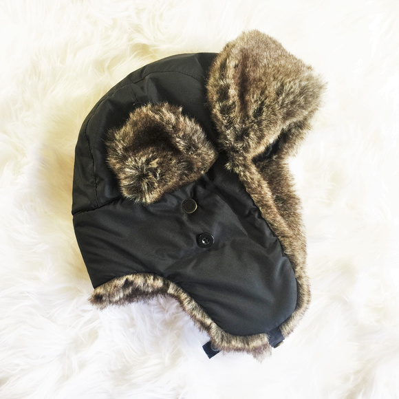eddie bauer down aviator hat